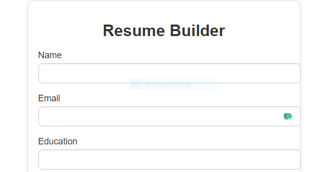 Resume Generator